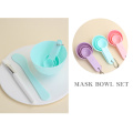 6Pcs/set Women Makeup Beauty DIY Facial Face Mask Mixing Bowl Set Makeup Brush Spoon Stick Tool Kit Beauty Cosmetic Tools