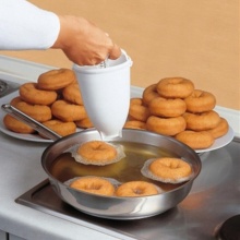 DIY Doughnut Donut Dough Maker Machine Manual Dispenser Kitchen Utensil Tool