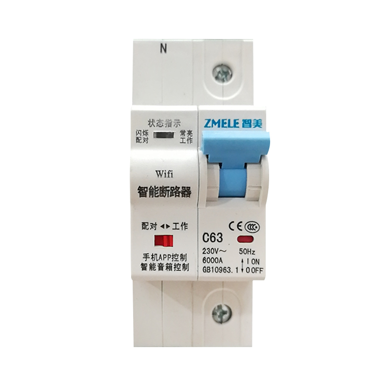 Tuya Wifi Remote Control Smart Circuit Breakers AC230V 1P 2P AC400V 3P 4P Overload Short Circuit Protection Timer On/off 25-100A