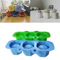 Silicone Mold Geometric Polygonal Concrete Flower Pot Vase Cup Silicone Mold