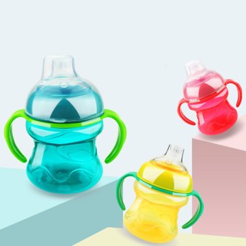 200ml Sippy Cup Leak-Proof Safety Duckbill Bottle Kids Baby Infant Training Drinking Bottles Cups Water Milk Bottle Soft Mouth