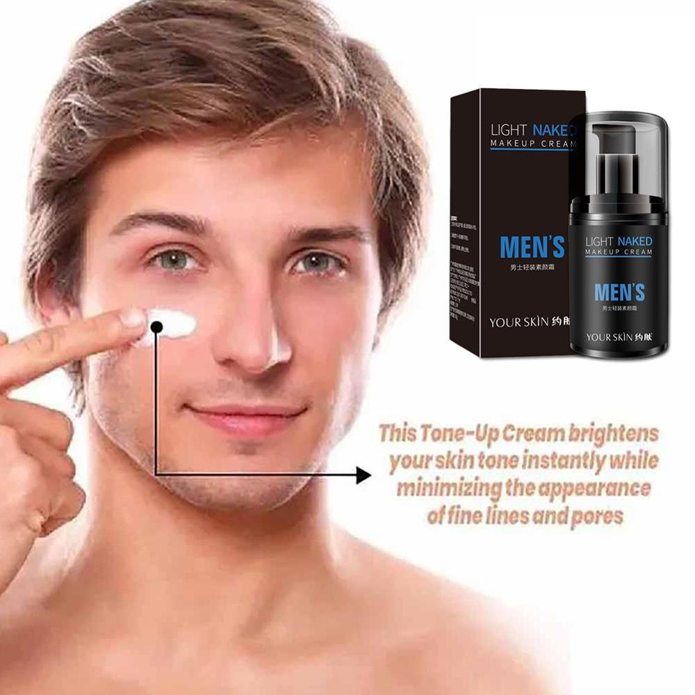 1 Pc 50g Men's Nourishing Lazy Concealer BB Cream Revitalising For Men Up Artifact Makeup Tone Cream Foundation Handsome F3V6