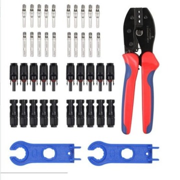 Daicamping SOLAR TERMINAL Crimping TOOL CRIMP Clamp Stripper Hand Tool Set Kits LY-2546B MC4 Solar Connectors PRESS PLIERS