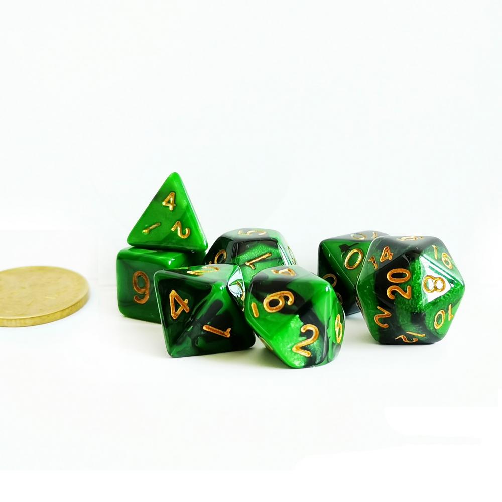 Two Tone Tiny Dice Dnd Set 1