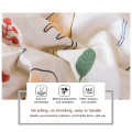 100% cotton sheets stripe mattress cover bed sheet solid color fitted sheet bedspread twin full queen king 18 sstyle