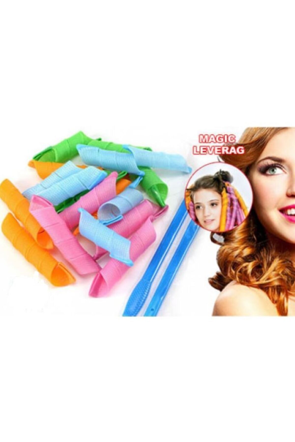 MASTEK Portable 18 PCS Hairstyle Roller Sticks Durable Beauty Makeup Curling Hair Styling Tools