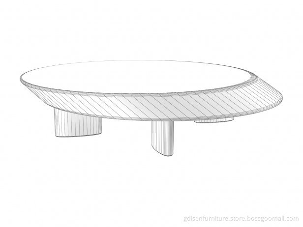 wooden 520 Accordo Low Table tea table