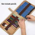 36 48 72 Holes Pencils Bag Foldable Portable Pencil Case for Colored Pencil Gel Pen Art Supplies