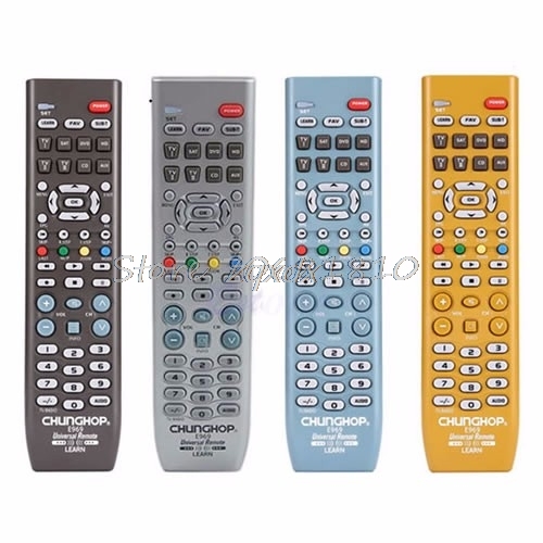 New 8in1 Smart Remote Control Controller For TV SAT DVD CD AUX VCR New Whosale&Dropship