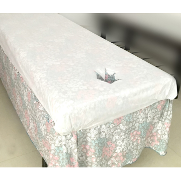 [Bottom Price]50pcs Hole Towel Disposable Non-woven Hole Towel Beauty Salon Massage Shop Bed Cover Massage Hole Oil-proof Sheet