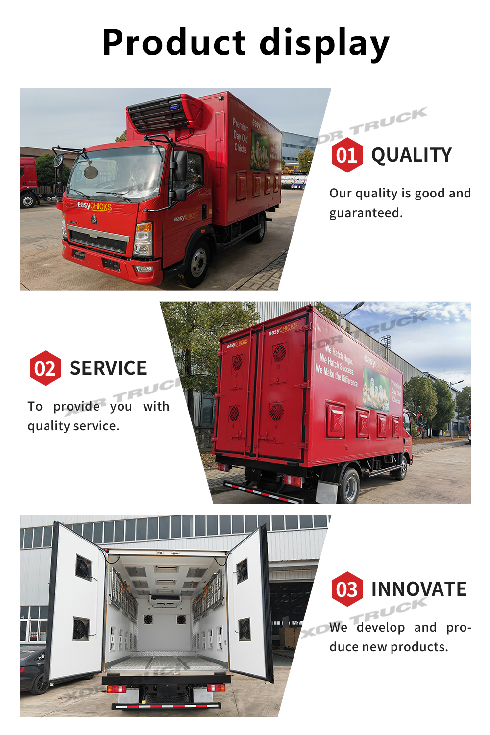 HOWO transport truck