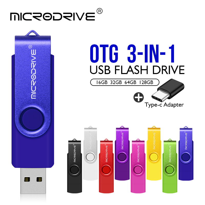 Smart OTG Type c pendrive 128GB 64GB memoria usb flash drive 32GB 16GB cle usb 2.0 Pen drive 8GB 4GB for phone flash usb stick
