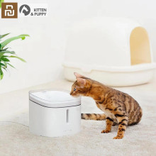 Original YOUPIN Kitten Puppy Pet Water Dispenser Smart Dog Cat Electric Drinking Bowl Fountain Automatic Cat Living Water 2l