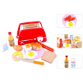 Kids Pretend Play Sets Simulation Wooden Pop-Up Early Learning Toasters Bread Maker Play House Nutrition Breakfast Toy Gifts