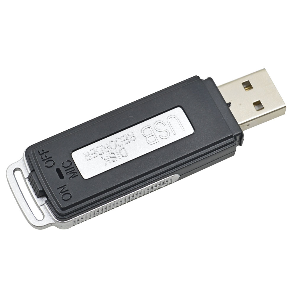 Profession 8GB Digital USB Voice Recorder Mini Dictaphone WAV Audio Recording Pen MP3 Music Format U Flash Gravador de voz