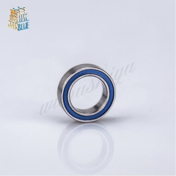 10PCS 12X18X4mm 6701 2RS ABEC3 12x18x4 Blue Rubber Seals bearing Model bearing By JARBLUE