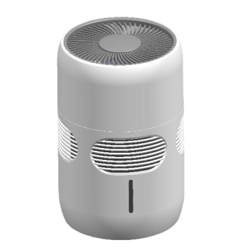 Circulating Wind Moisturizing Desktop Fog-free Humidifier