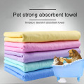 Rapid Water Absorption Pet Dog Cat Bath Towel Soft Cleaning Wipes Magic Hair Dry PVA Multifunction for Pet Towel