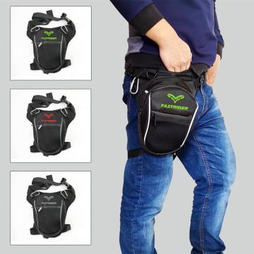 Fashion Motorcycle Drop Leg Bag Hip Bum Fanny Pack Waterproof Motorcycle Bag Outdoor Casual Waist Bag Motorcycle bike Bag Black