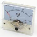85C1-MA DC pointer ammeter current meter 1mA 20mA 30mA 50mA 100mA 200mA 300mA 500mA 85C1 series analog AMP meter 64*56 mm size