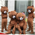 Teddy Bear Mascot Costume Suit Adult Cosplay Halloween Funny Party Game Dress Outfits Clothing Advertising Carnival Xmas Easter