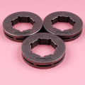 3pcs/lot Sprocket Rim For Dolmar 122 123 133 143 Jonsered 820 830 910 920 930 Chainsaw 3/8 Pitch 8 Teeth Standard Spline ID 22mm