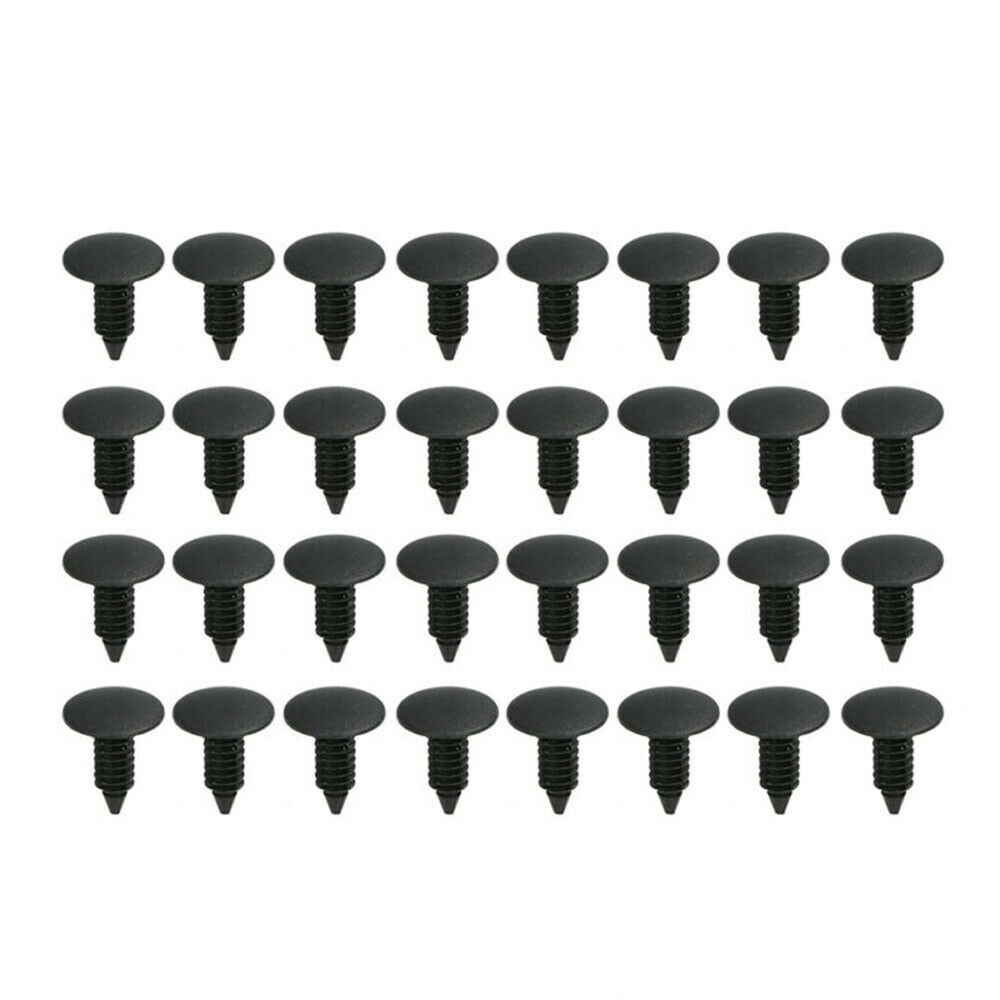 Universal Auto Fastener Clips Plastic Fastener Rivet Clips 190Pcs 6 Sizes Car Push Pin Rivet Trim Clips Fastener Clips