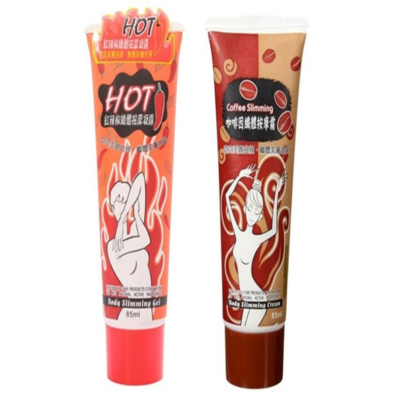 Slimming Cream Balo Chilli Hot/Coffee Anti-Cellulite Cream Body Wrap Slimming Fat Burner Gel Weight Loss Product