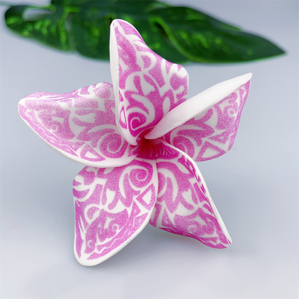 Kn Hf021 Plumeria Hair Pick