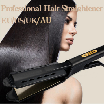 Hair Straightener Four-gear temperature adjustment Widen panel Ceramic Tourmaline Ionic Flat Iron Hair Straightener For Women