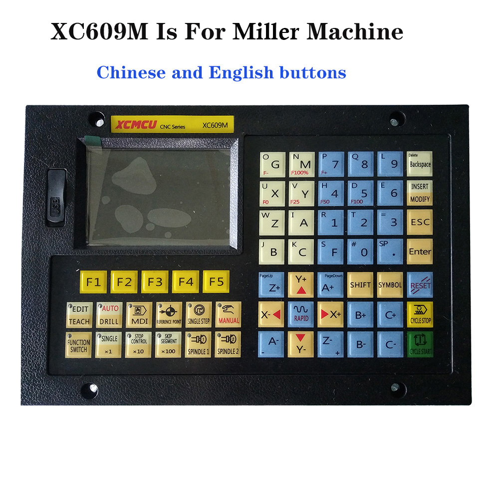 Maxgeek 1/2/3/5/6 Axis CNC Controller CNC Control System for Machines XC609MF XC609T Multi Functional G instruction 32 Bit