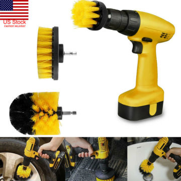 Power Scrubber Tile Grout Cleaner Tools Supplies Electric Drill Cleaning Brush