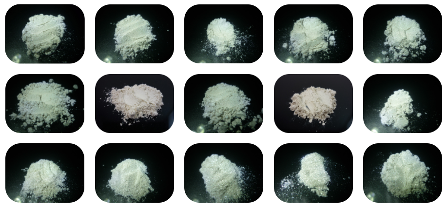 Silvery White Series