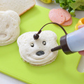 1pcs cute Yellow Bear Sandwich Toast Bread Making Cutter Creative Baking Mold Kitchen Tool