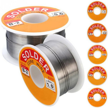 Soldering Wire 100g 0.6 / 0.8 / 1.0 / 1.5 / 2.0MM2.0% 45ft Soldering Iron Tin Wire Coil Low Melting Point Welding Tool