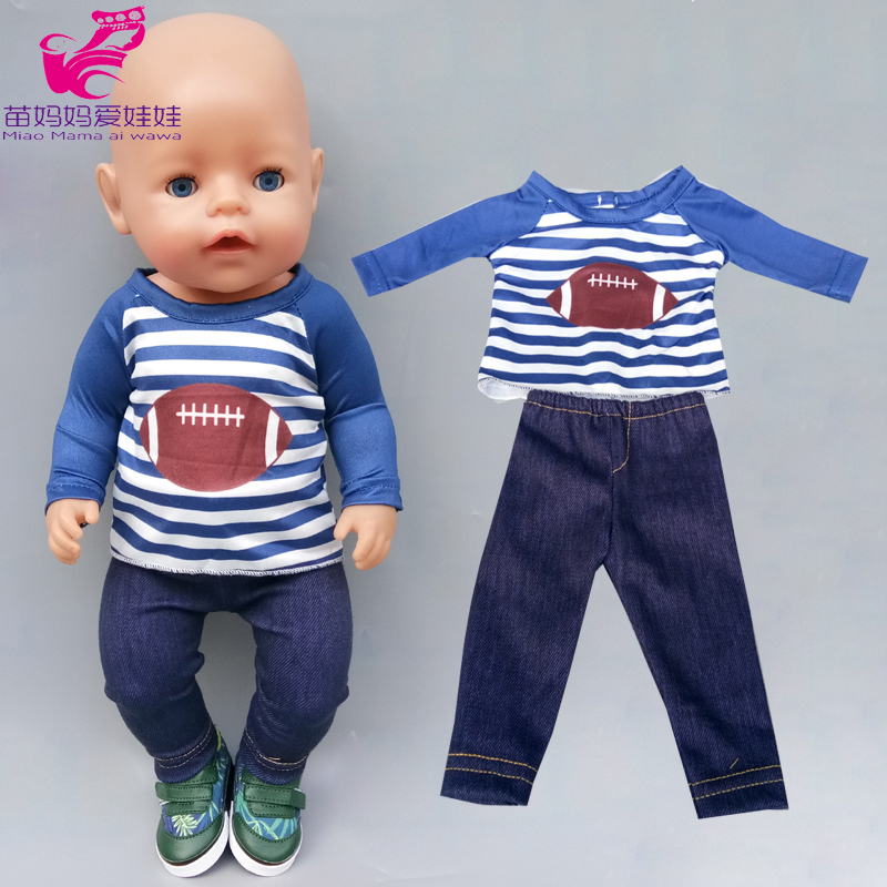 17 Inch New Born Baby Doll Boy Clothes Trousers 18" 45cm Girl Og Dolls Clothes Pants Outfit