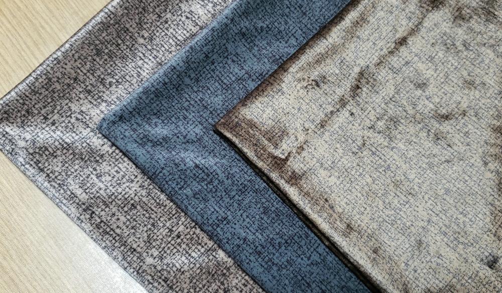 Sofa Upholstery Printed Velvet Fabric A