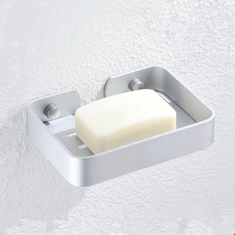 Space aluminum Soap Dish Holder square Black soap holder bathroom soap shelf,Bathroom Accessories hardware MJ6002B