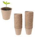 50 Packs 2.36 Inch Peat Pots Plant Starters for Seedling Biodegradable Herb Starter Pots Kits Garden Germination Nursery Pots
