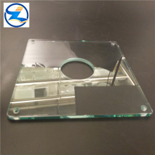Customized Cutting Small Size Round clear Tempered glass
