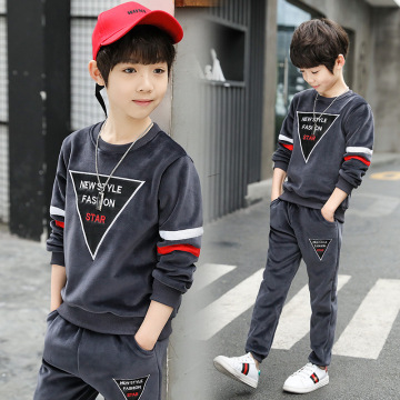 Children Clothing 2019 Autumn spring boys Clothes Hoodies+Pants Outfit Kids sports Clothes Suit For boy Clothing Sets