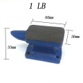 3LB Jeweler's Anvil for Watchmakers Blacksmiths Small All Steel Mounted Black/Blue Random