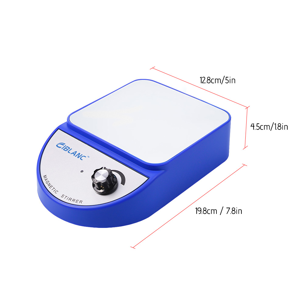 Laboratory Chemistry Magnetic Stirrer Magnetic Mixer Magnetic Stirrer Mixer Hot Plate 3500rpm Max Stirring with Stir Bar Power