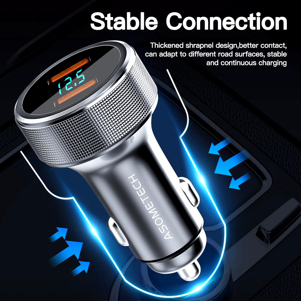 Car Charger 36W QC 3.0 PD 3.0 USB Type C Quick Charger For Huawei iPhone Charger for BMW X1 Audi A3 Car Inter Accessories