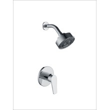 Circle panel concealed Bathroom Shower Mixer