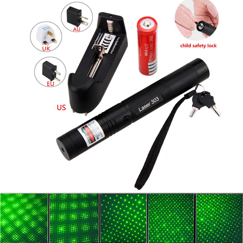 Powerful device Adjustable Focus Lazer 10 miles Military Green/Red/Violet 5mw 532nm Laser Pointer Pen Light Visible Beam Burning