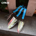 Garden Tools Set Stainless Steel Three-Piece Suit Cultivating Planting Trowel Cultivator Shovels Spades Transplanter