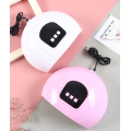 LED Nail Lamp For Manicure 54W Nail Dryer Machine UV Lamp For Curing UV Gel Nail Polish With Motion Sensing LCD Display Nail Art