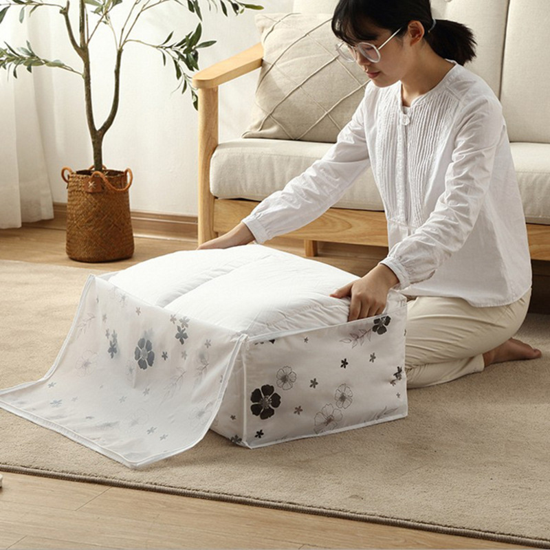 Water Damp Proof Dust Cover Package Sundries Container Clothes Sorting Bag Quilt Pillow Blanket Storage Case Wardrobe Organizer