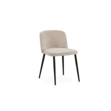 E-bay New Design Pvc Material 304 Stainless Steel Plastic Dining Chair For Living Room